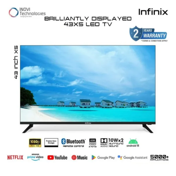 INFINIX 43" X5 ANDORID TV LED